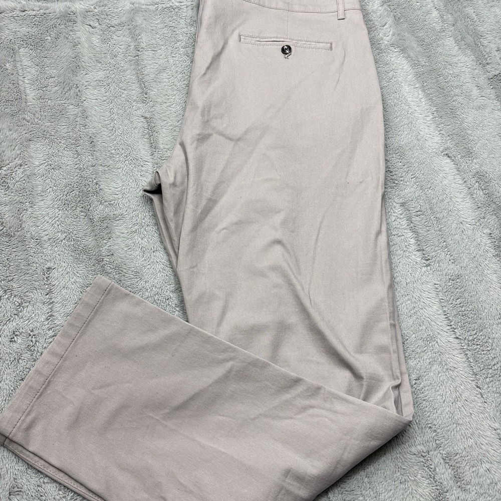 NWT~ESSYSHE Men's Pants Slim Fit Chino Pants Gray 38x30 - Picture 10 of 12